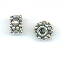 Thumbnail of SSBEAD06 - Sterling silver thick monarch bead - Bali style