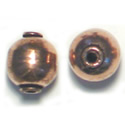 Thumbnail of COP17 - Solid copper plain bead with rings on each end - Bali style