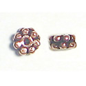 Thumbnail of COP05 - Solid copper compressed double daisy spacer - Bali style