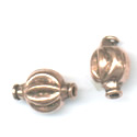 Thumbnail of COP24 - Squash shaped solid copper bead - Bali style