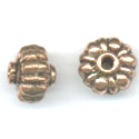 Thumbnail of COP27 - Pumpkin shaped solid copper bead - Bali style