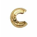 Thumbnail of GFCrimpCov4 - 14K gold filled 4mm crimp cover - Italian