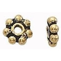 Thumbnail of VERDaisy4 - vermeil 4mm daisy spacer