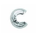 Thumbnail of SPCrimpCov3 - Silver plate 3mm crimp cover 