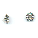 Thumbnail of SSBEAD04 - Sterling silver compressed daisy spacer - Bali style