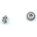 Thumbnail of SSBEAD25 - Sterling silver twisted spacer bead - Bali style 