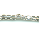 Thumbnail of SSBEAD29 - 4 inch strand - Sterling silver 2.5mm cube - Bali style 