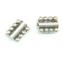 Thumbnail of SSBEAD34 - Sterling silver eyelet lace trim bead - Bali style 