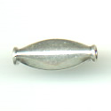 Thumbnail of SSBEAD40 - Sterling silver elliptical bead - Bali style