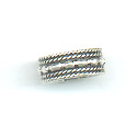 Thumbnail of TurkCLRing10X4T - Sterling silver closed decorative ring - Made in Turkey