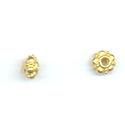 Thumbnail of VER01 - Vermeil monarch bead - Bali style
