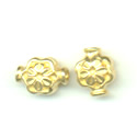 Thumbnail of VER11 - Vermeil flower shaped bead - Bali style