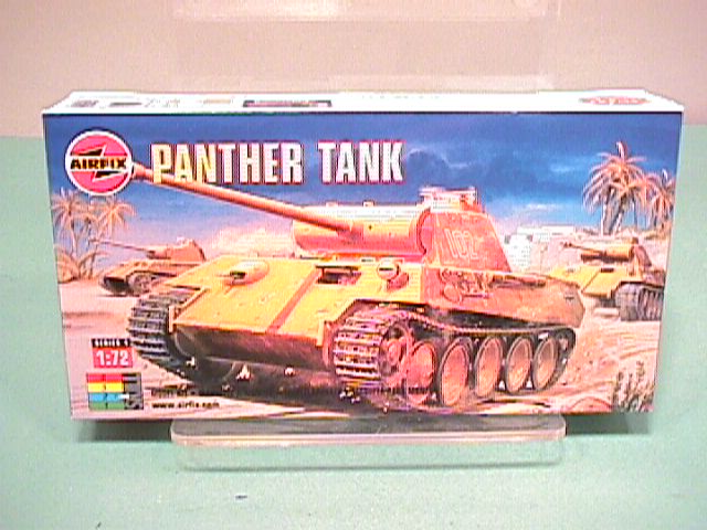 Thumbnail of Airfix 1/72nd Scale WWII Panther Tank Plastic Model Kit