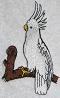 Thumbnail of Cockatoo towel, Tropical Bird towel, Cockatiels