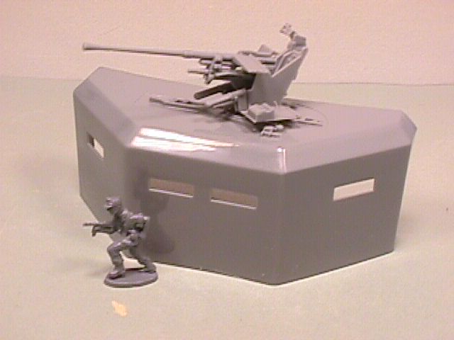 Thumbnail of BMC Plastic Army Defensive Pillbox w/ Cannon