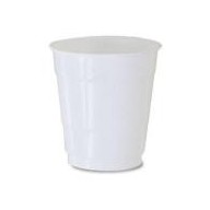 White Plastic Cups: 16 oz. Plastic Cups. (28-0000-81)