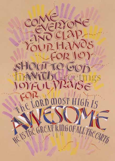 Thumbnail of Psalm 47:1-2 #220