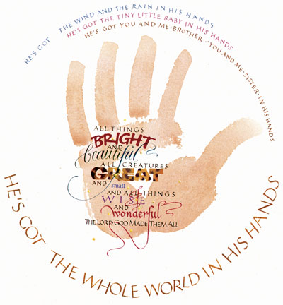 Thumbnail of He's Got the Whole World in His Hands #607