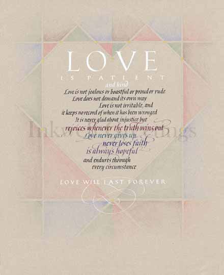 Thumbnail of 1 Corinthians 13:4-8 #202