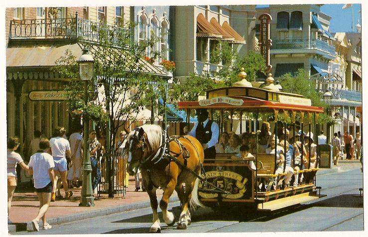 Thumbnail of WALT DISNEY WORLD POSTCARD Main Street U.S.A. 3x5 wdw-1000 Vintage