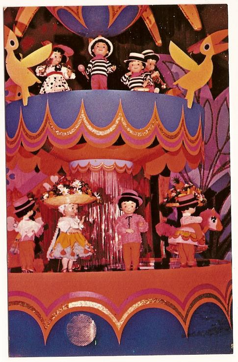 Thumbnail of WALT DISNEY WORLD POSTCARD Its A Small World 3x5 0100-10358 Vintage