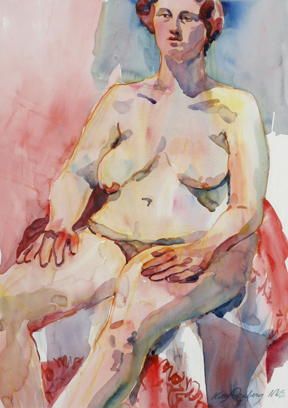 Thumbnail of Kay Ornberg - Pink and Blue Elan