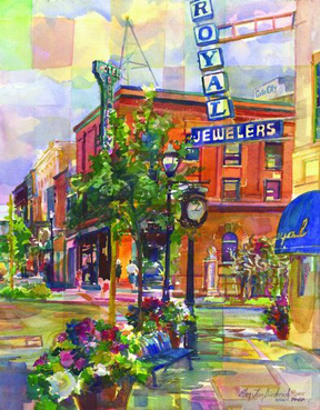 Thumbnail of X. Ellen Diederich - Royal Places Cards