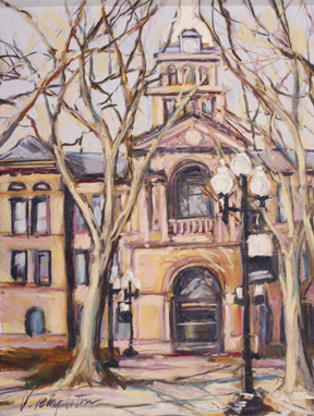 Thumbnail of Gin Templeton - Winter Morning Courthouse