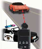 Blinder laser jammer