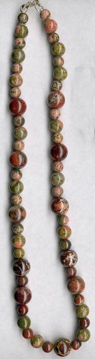 Unakite & Jasper Necklace