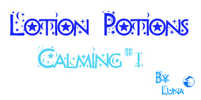 Lotion Potions Calming  1 4oz