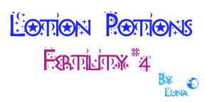 Lotion Potions Fertility  4  4oz
