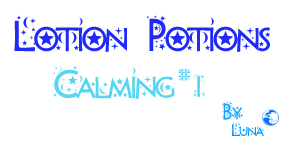 Lotion Potions Calming  1  8oz