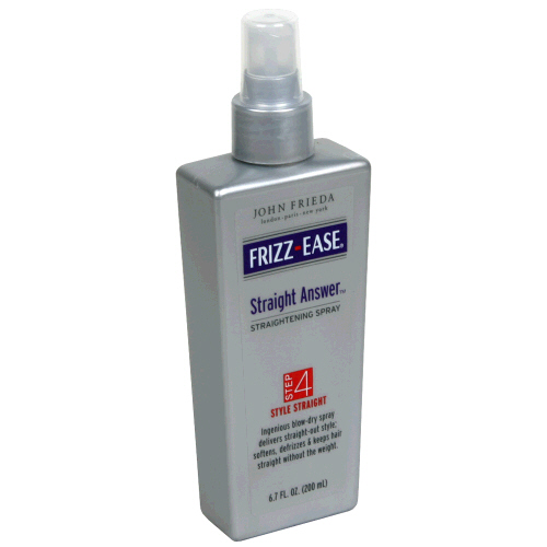 FRIZZ EASE STRAIGHT ANSWER STRAIGHTENING HAIR SPRAY 6.7 OZ