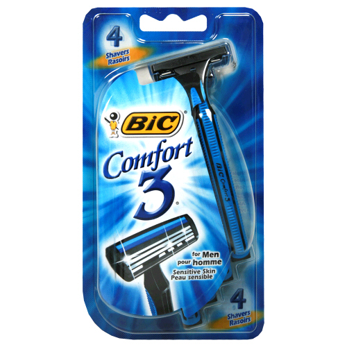 Bic Comfort3 Advanced Shavers For Men With Sensitive Skin 4
