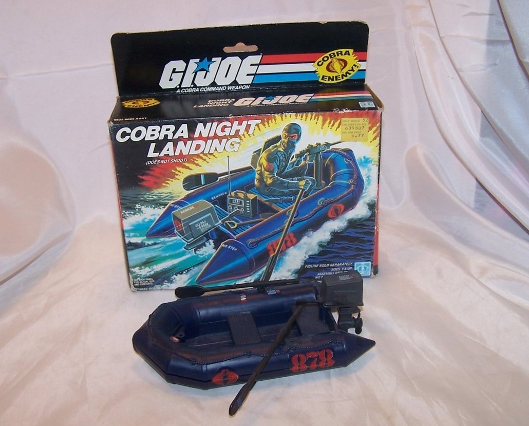 gi joe inflatable raft