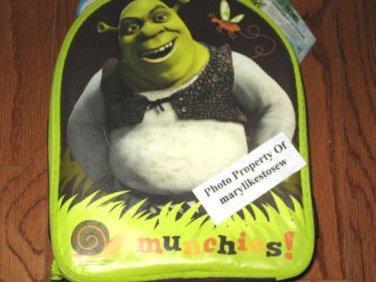 Shrek insulated lunch bag Burping sound New With Tag teacher class gift