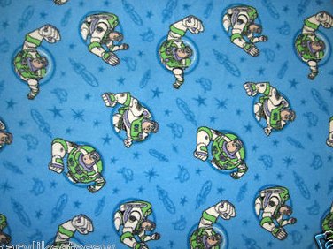 Buzz Lightyear baby blanket or for toddler Handmade with licensed fleece