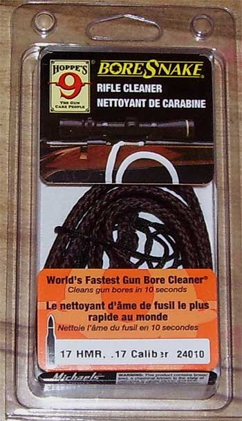 Thumbnail of Hoppe's bore snake FOR .17 RIFLES! The easy way to clean your .17m2 or .17hmr