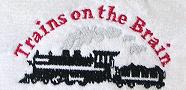 Thumbnail of Railroad train towel for hobbyist