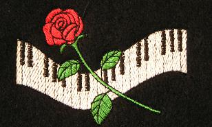 Thumbnail of Music Checkbook Cover Piano