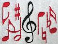 Thumbnail of Music towel Musical Notes