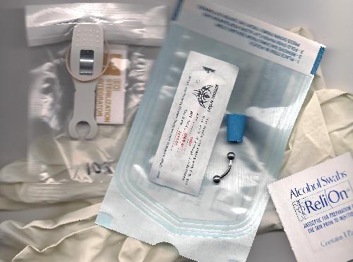 naval piercing kit. Navel / Belly Button Piercing