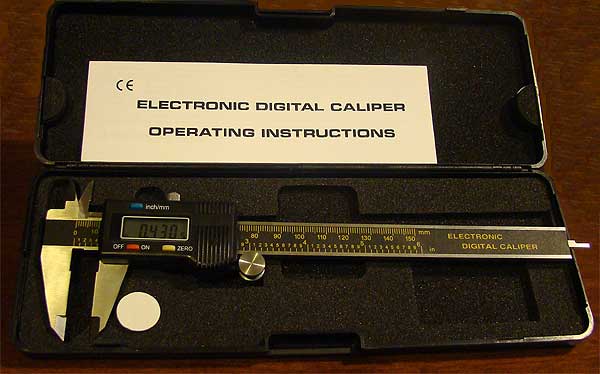 Thumbnail of Electronic Digital Caliper - helps score targets and measure part mods