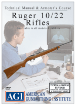 Thumbnail of AGI GUNSMITHING DVD - Ruger 10/22 Rifle armorer course video