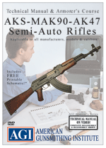 Thumbnail of AGI GUNSMITHING DVD - AK47-AKS-MAK90 Rifle armorer course video (Copy)
