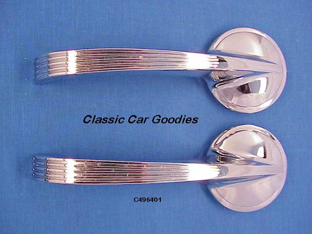 Chevy Car Door Handles 1949-1964 Chevy Car Door Handles. New Chrome Pair! - Chevy Car Door Handles