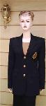 \#3 RALPH LAUREN NAVY WOOL BLAZER CREST 4