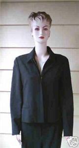 RALPH LAUREN BLACK ZIPPER JACKET 10 :  jacket elegance misses 10 classictreasures