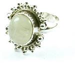Rainbow Moonstone Ring Size 9 Sterling Silver :  gemstones jewelry jewellery rainbow moonstone
